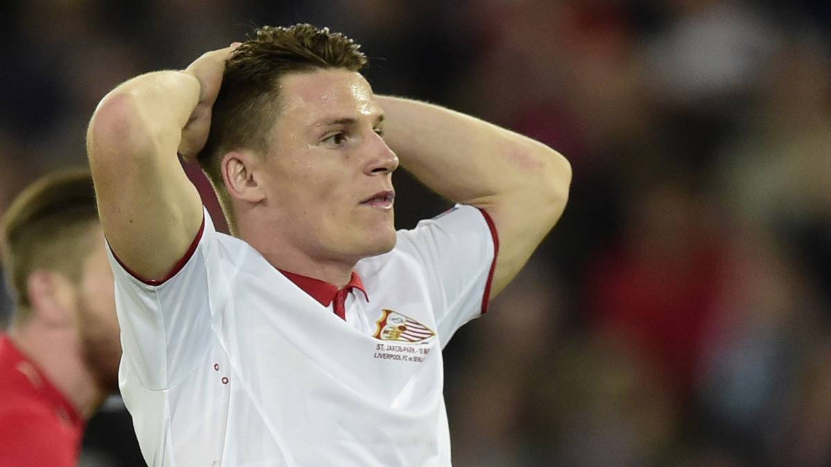 Kevin Gameiro, during the final of Europe League in front of the Liverpool