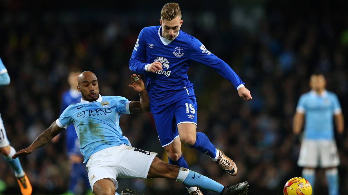 Deulofeu, in a party of the past season against the Manchester City