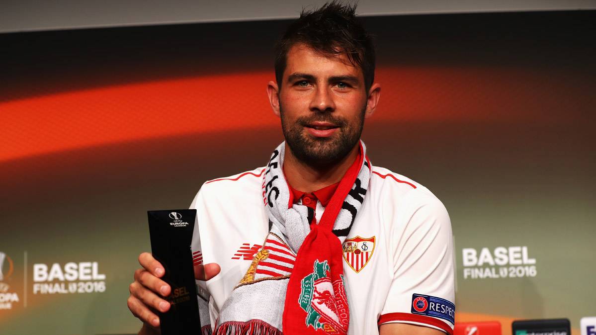 Coke Was the best player of the final of the UEFA Europe League