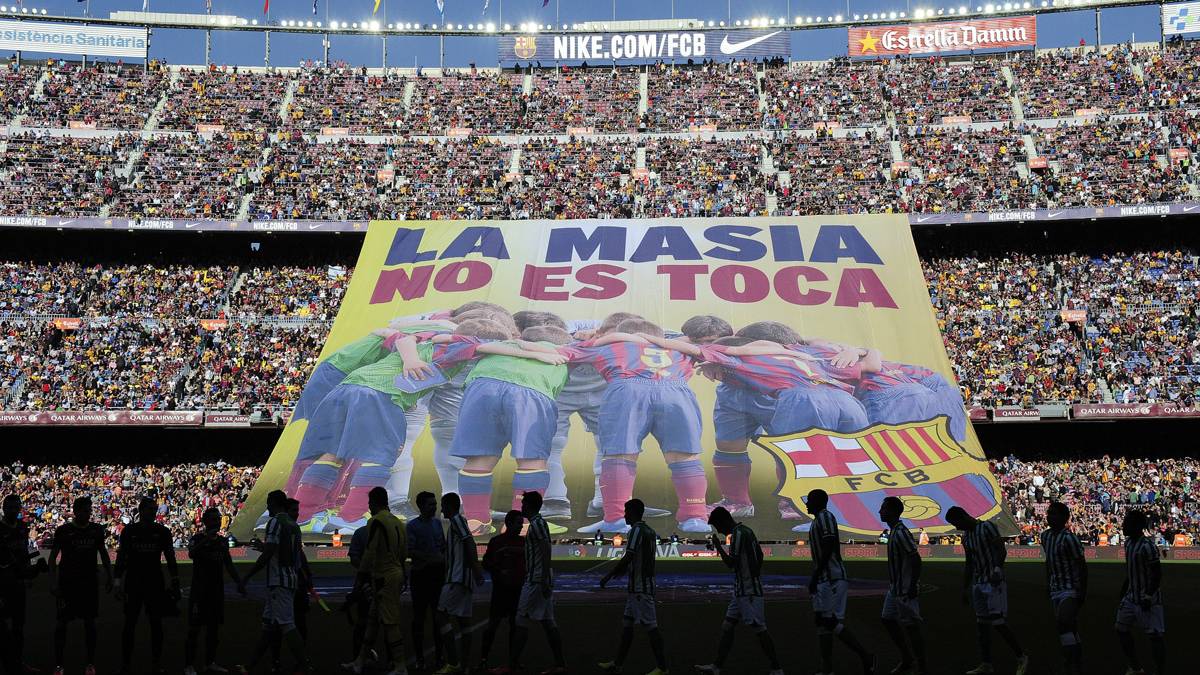 El Barça, protestando a la FIFA en una imagen de archivo