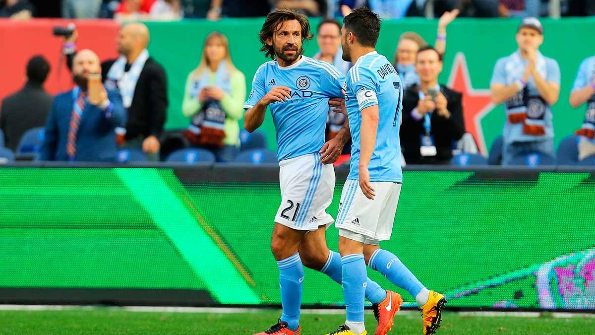 Andre Pirlo and David Villa, between the best paid of the MLS