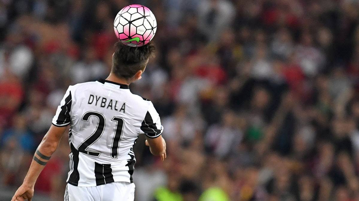 Paulo Dybala, in a party of this season with the Juventus