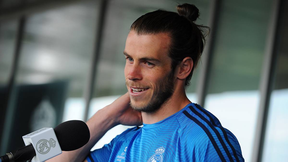 Gareth Bale, entrevistado por los medios del Real Madrid