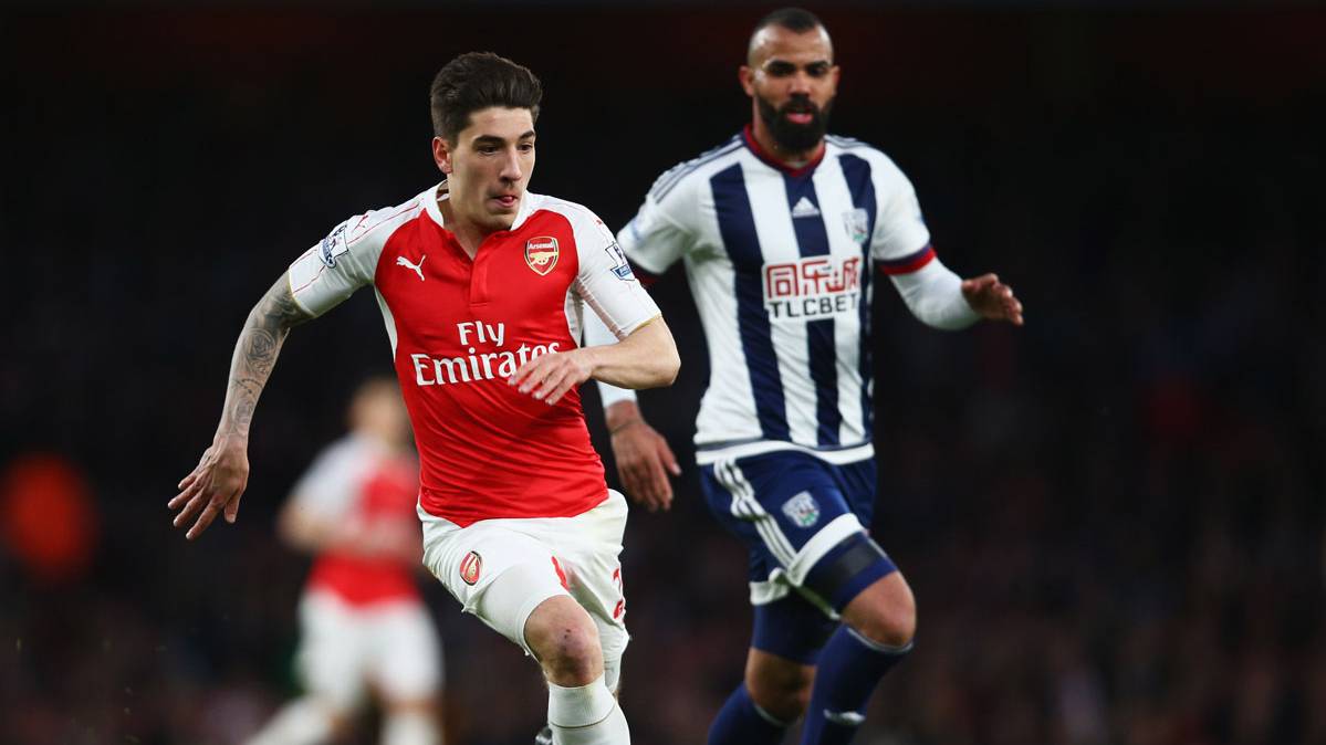 Héctor Bellerín, one of the players of the quarry of the Barça "stolen" by the Arsenal