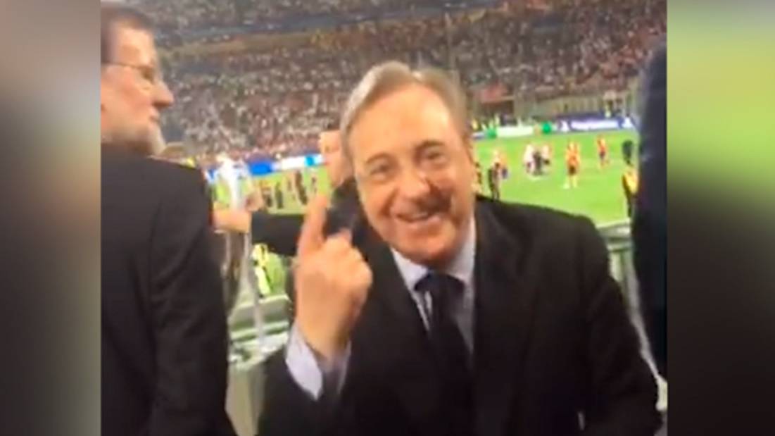 Florentino Pérez lost the disposition after the final of Champions