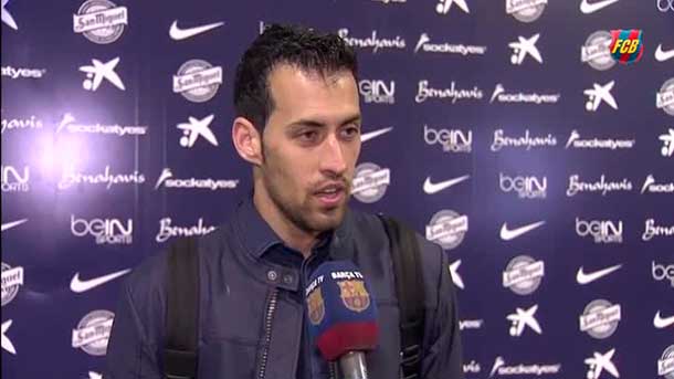 El centrocampista del fc barcelona fue crítico por el fútbol de los suyos pero celebró los tres puntos