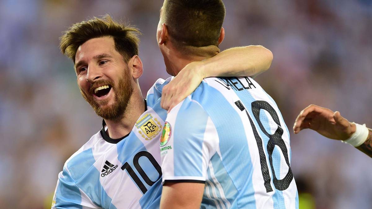 Leo Messi marcó un bonito gol contra la selección de Venezuela