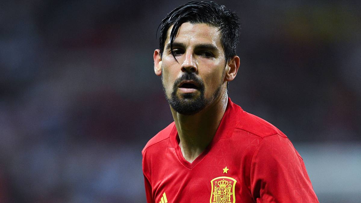 Nolito, during the party of the UEFA Euro 2016 in front of Turkey