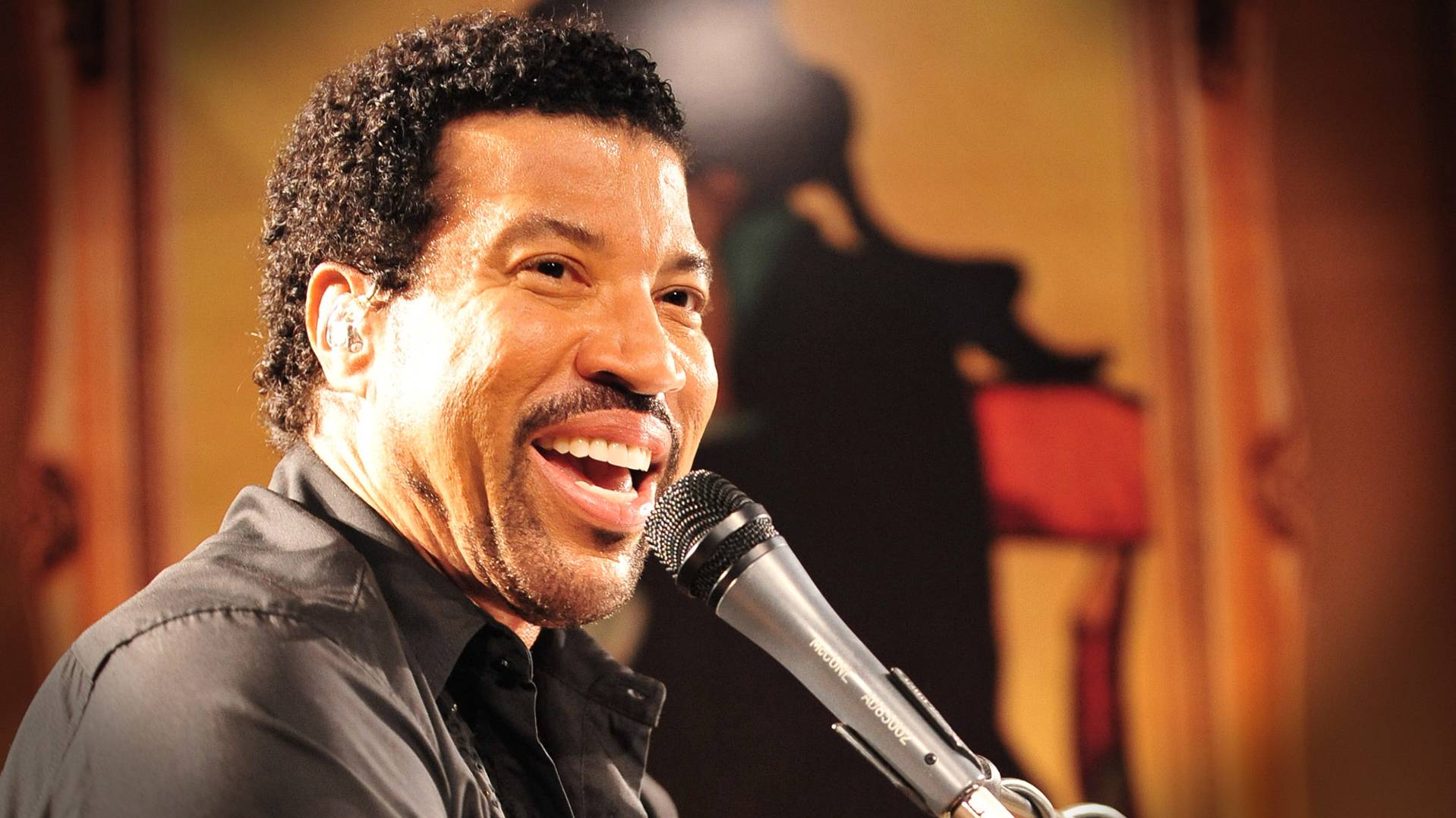 Lionel Richie, during a concert in Alabama
