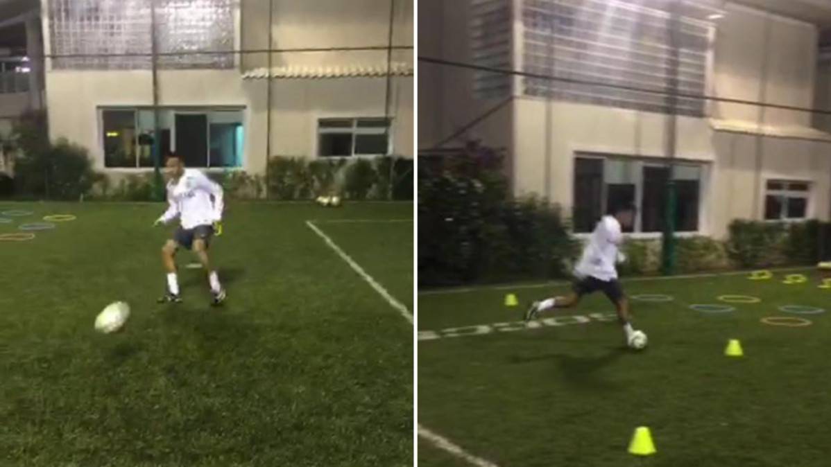 Neymar Already is  preparing to twelve days of his concentration with Brazil