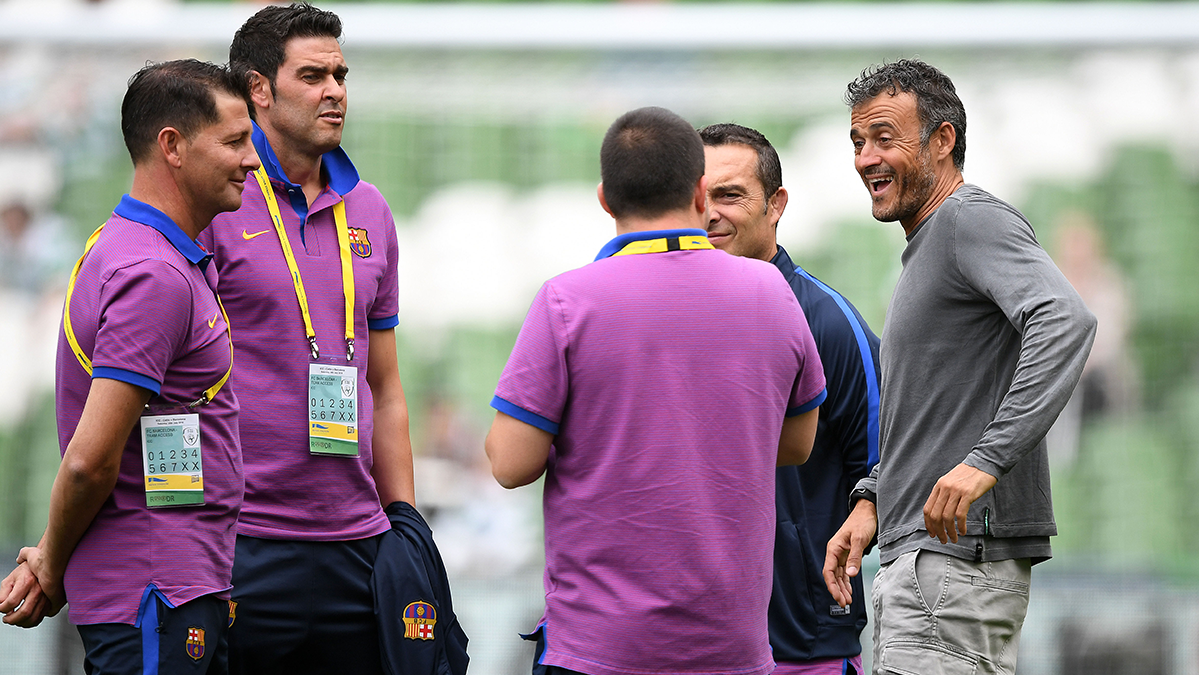 Luis Enrique and his technicians have a lot of positive things that analyse after the party in front of the Celtic