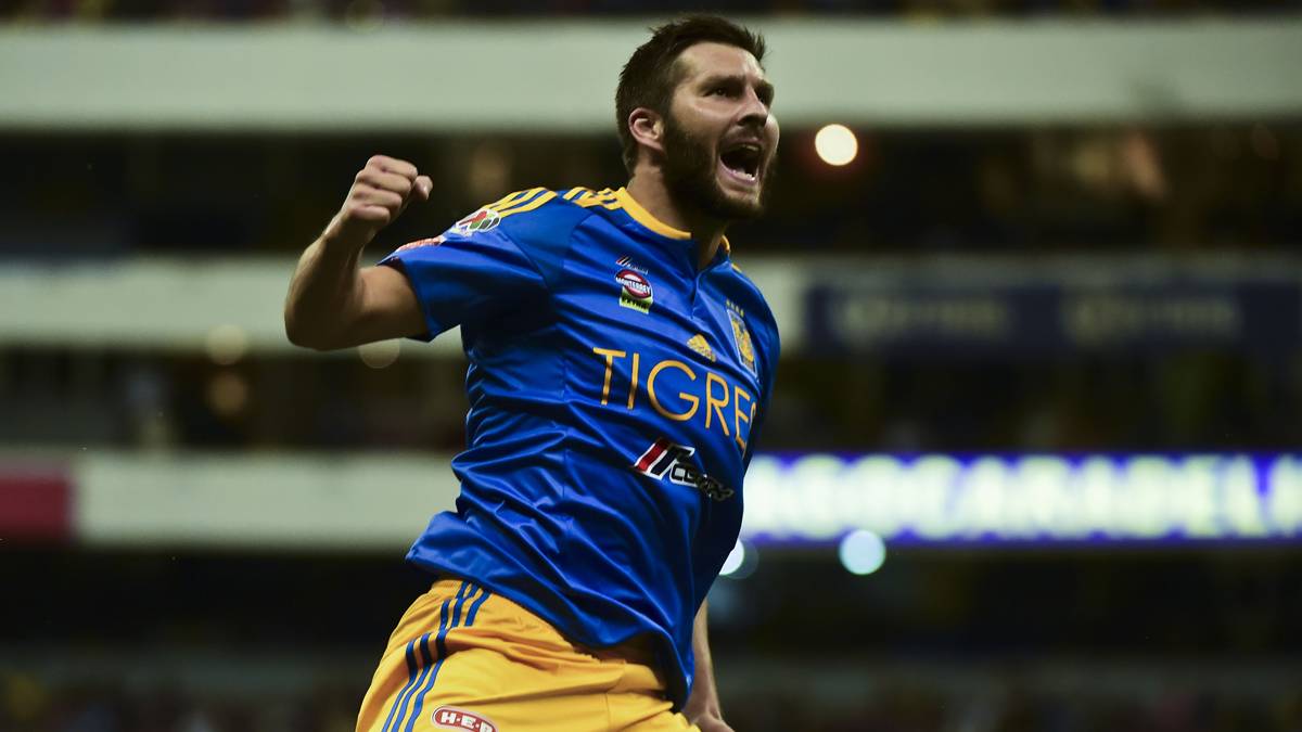 André-Pierre Gignac, after marking a goal with Tigers