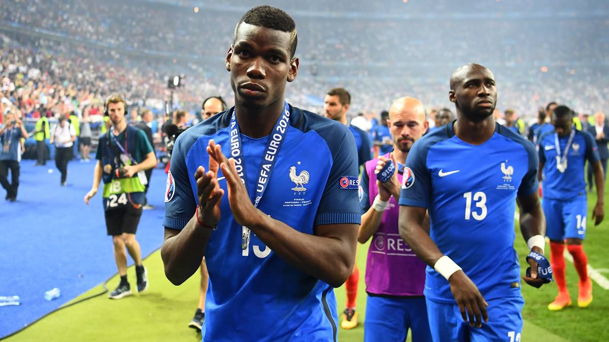 Paul Pogba, after remaining second in the UEFA Euro 2016