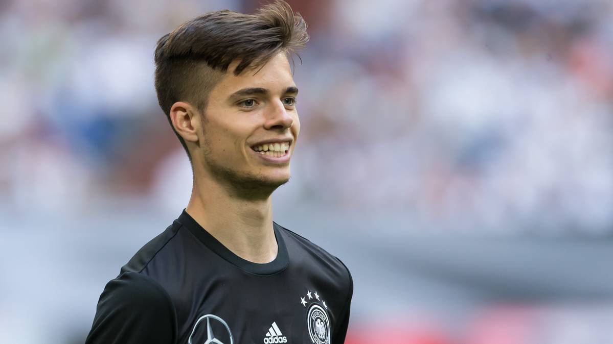 Julian Weigl, before a party with the selection of Germany