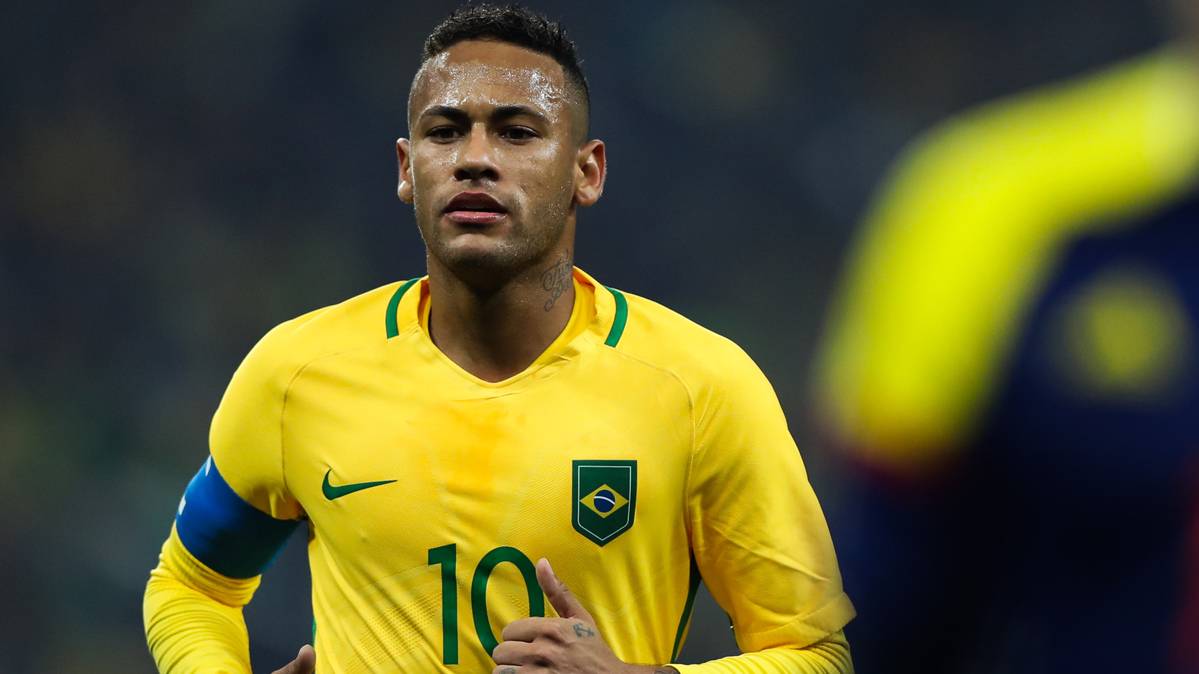 Neymar Jr, during the party of Brazil against Colombia