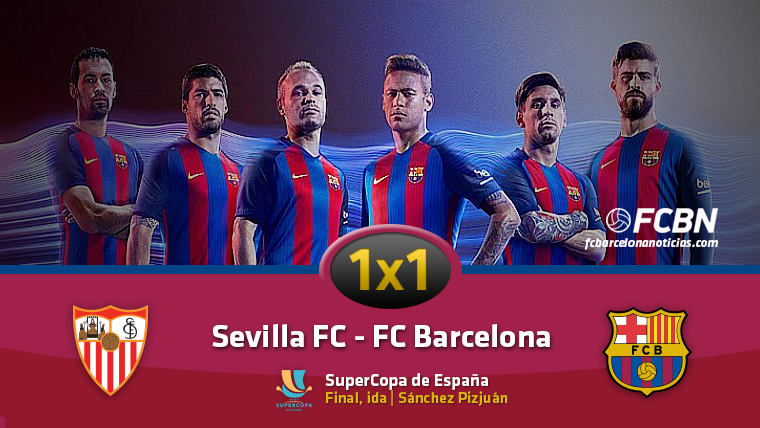 El 1x1 de los jugadores del Barça contra el Sevilla en el Pizjuán