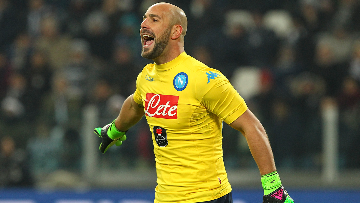 Pepe Reina is at present the goalkeeper of the Naples