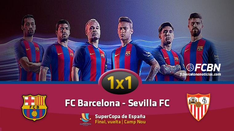 El 1x1 del FC Barcelona ante el Sevilla FC en el Camp Nou
