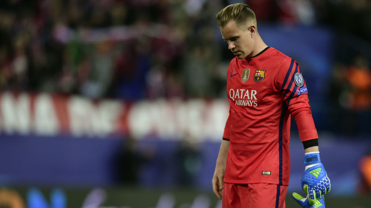 Ter Stegen, in a meeting with the FC Barcelona