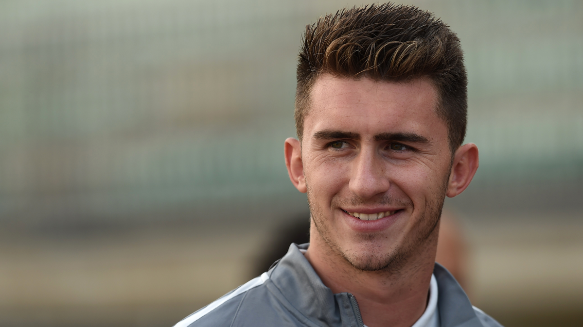 Aymeric Laporte, during a concentration of the Athletic Club