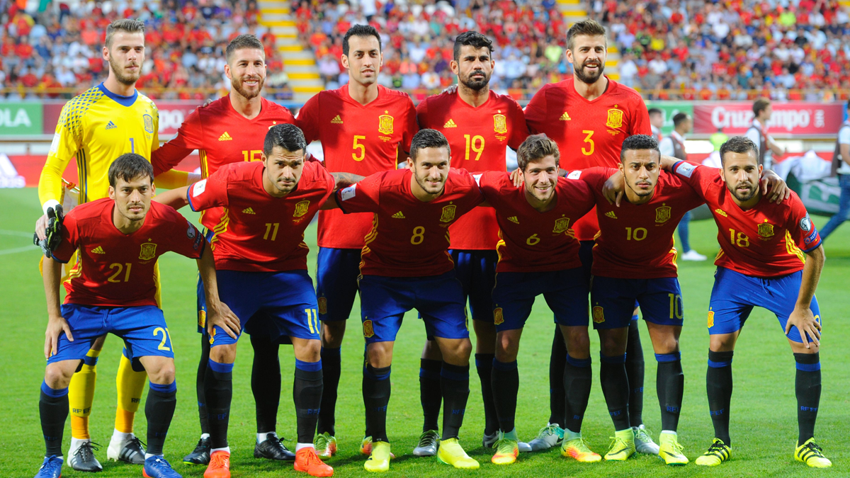 Gerard Piqué, en la alineación de España contra Liechtenstein