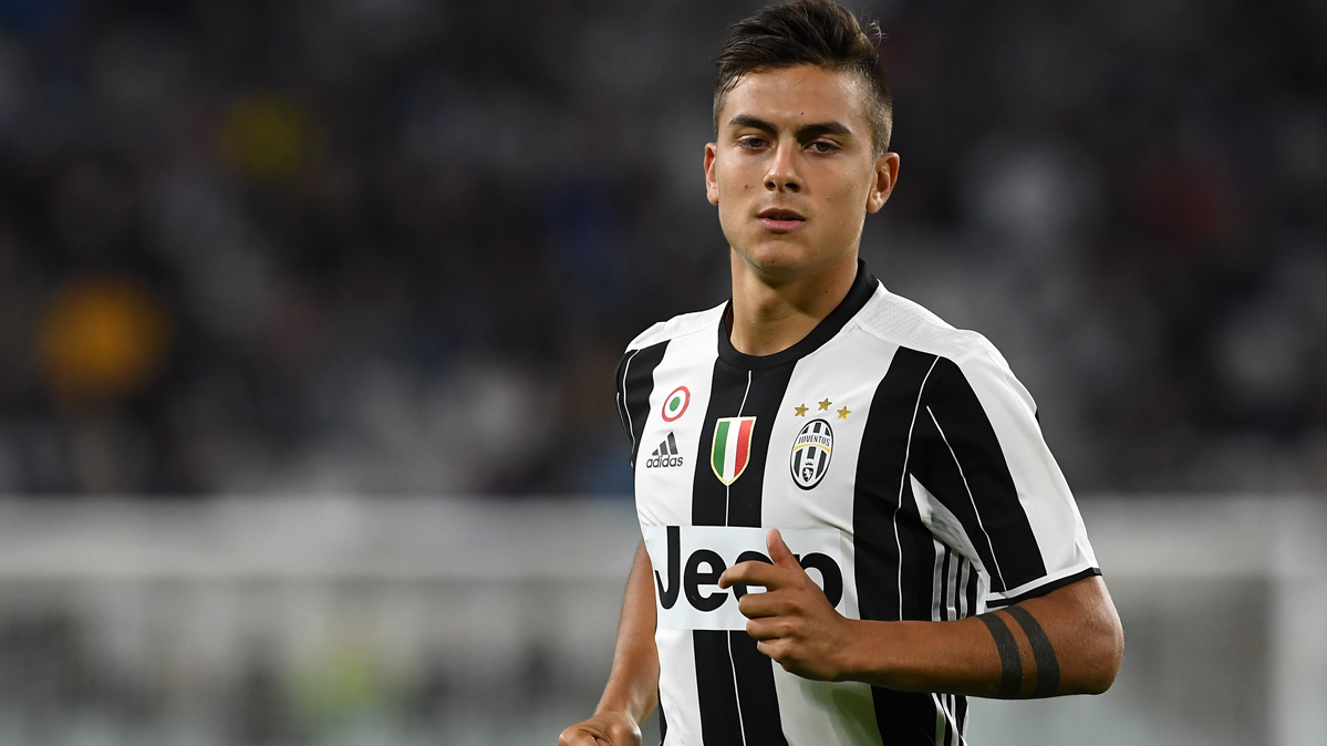 Paulo Dybala, during a party with the Juventus of Turín