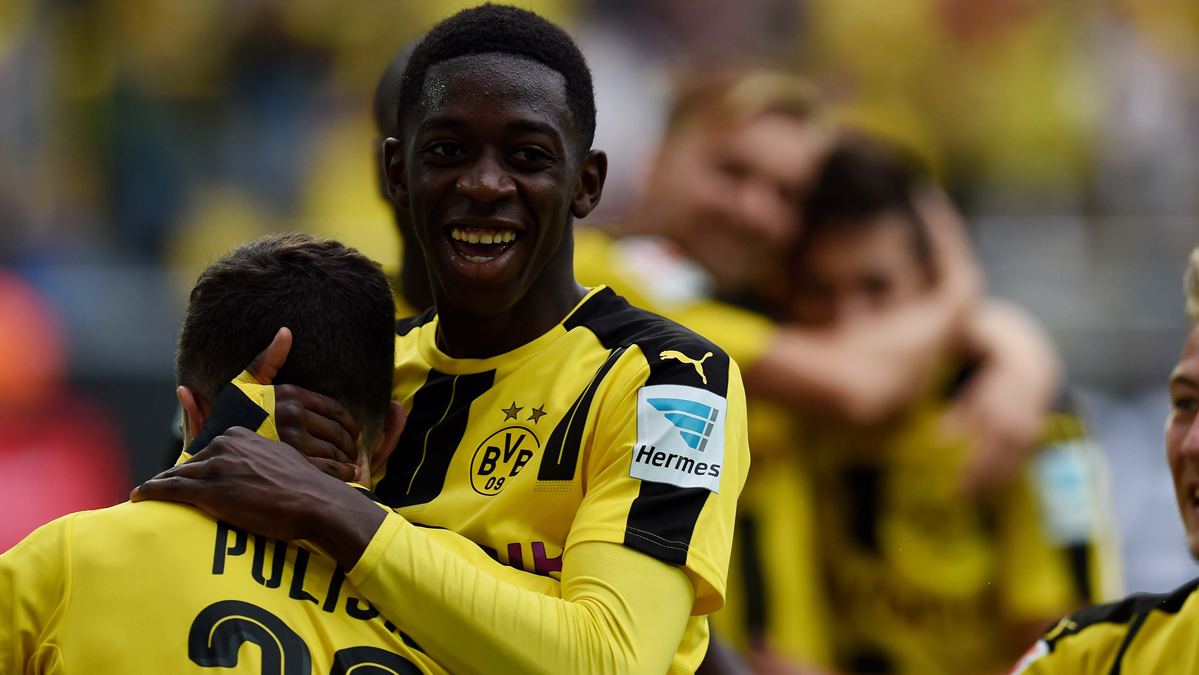 Ousmane Dembélé, one of the favourites to win the prize