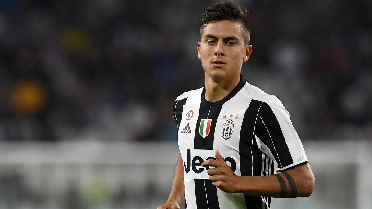 Paulo Dybala, during a party with the Juventus of Turín