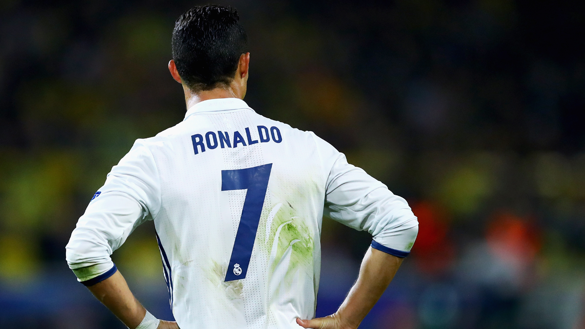 Cristiano Ronaldo, durante un partido esta temporada con el Real Madrid