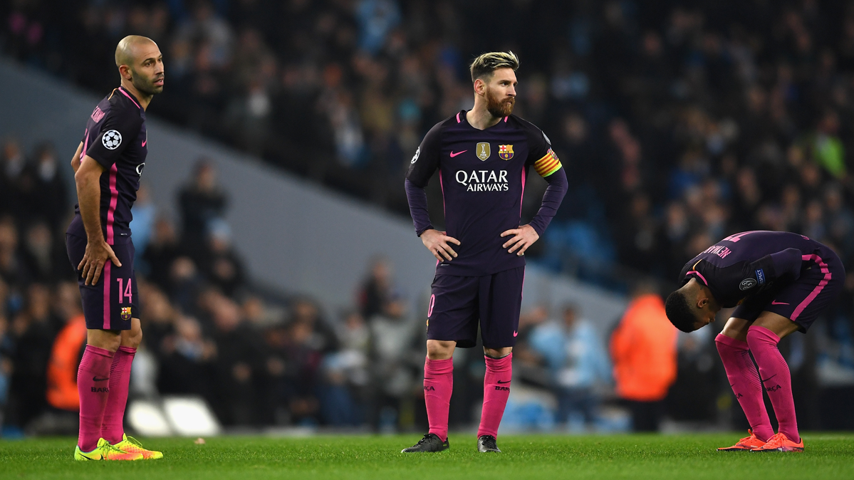 The FC Barcelona, regretting by the defeat suffered in the Etihad