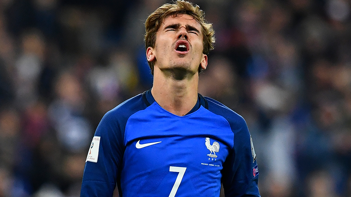 Antoine Griezmann, one of the players that fell prey of the Virus FIFA