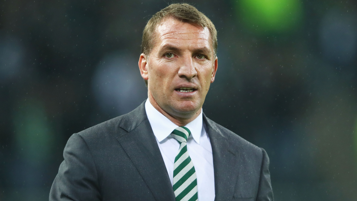 Brendan Rodgers, during one of the last parties of the Celtic