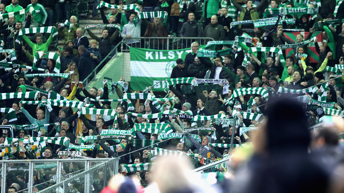 Celtic Park, lleno a rebosar para animar a los de Brendan Rodgers