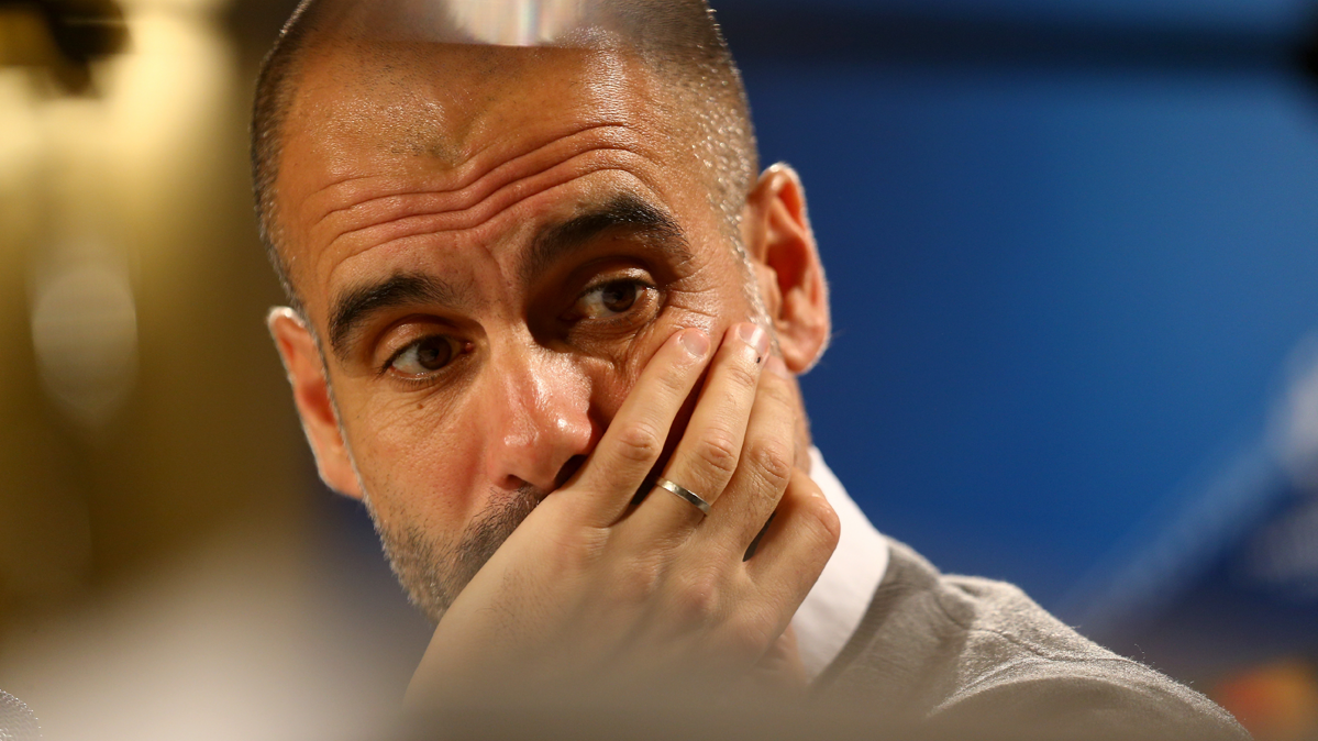Pep Guardiola, in press conference after the tie of the Manchester City
