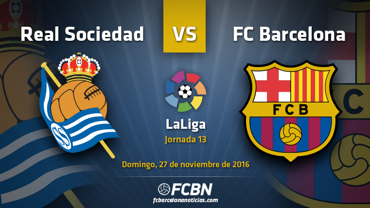 La previa del partido: Real Sociedad vs FC Barcelona de LaLiga 2016/17