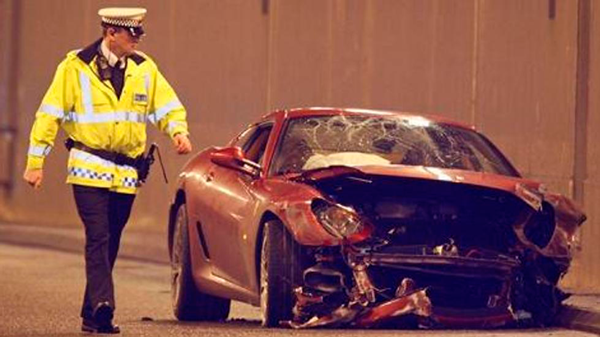 Like this it remained him his Ferrari to Cristiano Ronaldo after the accident of 2009