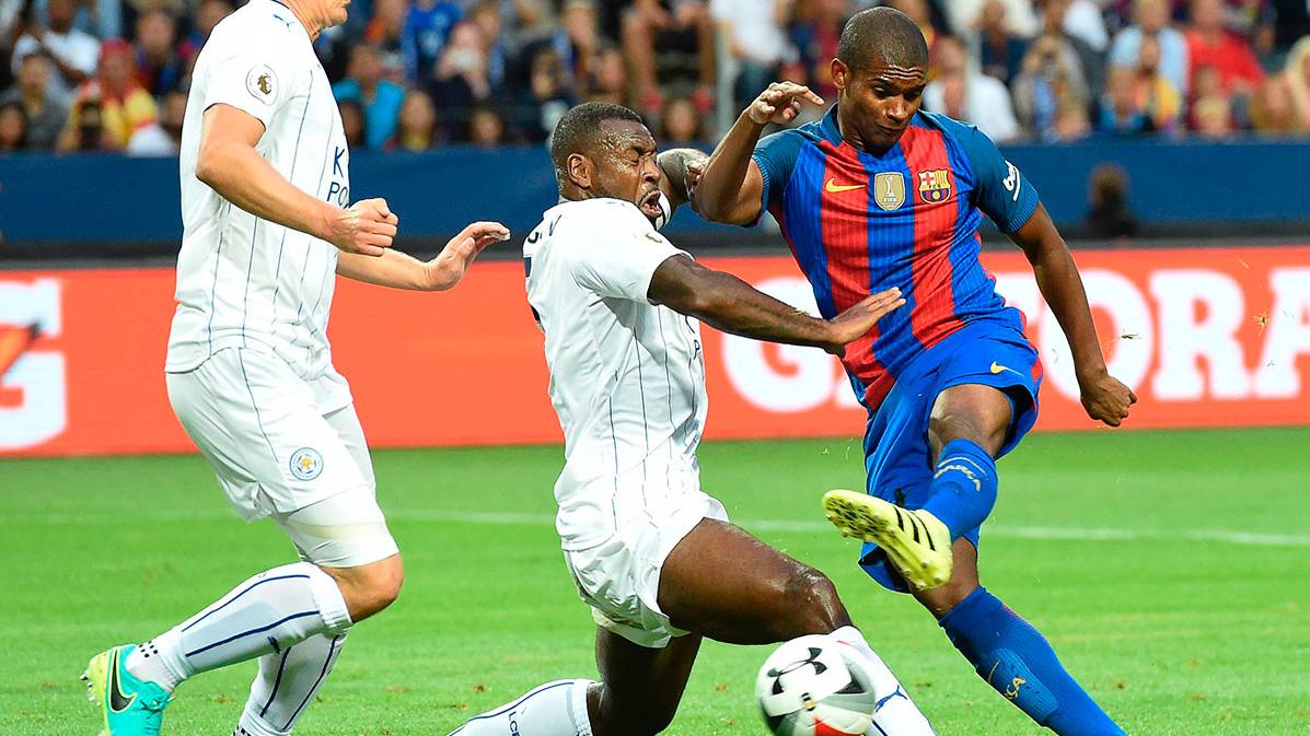 Marlon Santos did not première  in state competition with the Barça until 2017