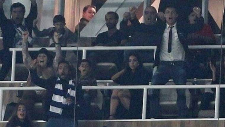 The girlfriend of Cristiano, Georgina Rodríguez, did not celebrate the goal of Sergio Bouquets