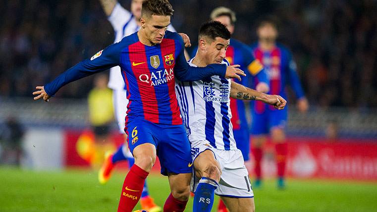 Denis Suárez went back to have an opportunity with the Barça