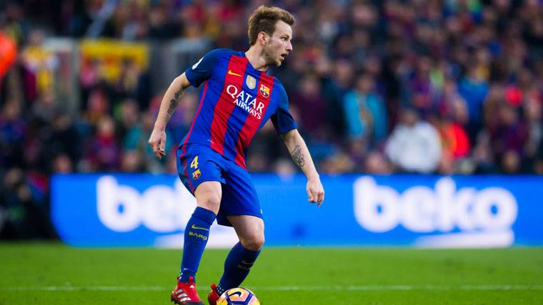 Ivan Rakitic, during the Classical of League against the Real Madrid