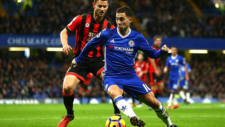 Eden Hazard, in a party this course with Chelsea
