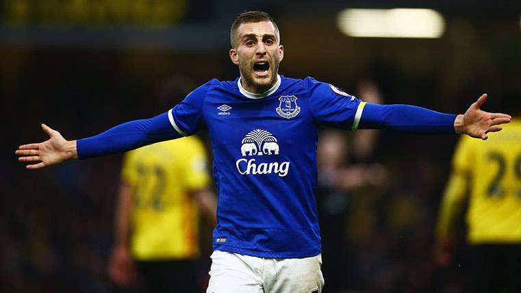Gerard Deulofeu remains  in a party with the Everton this course