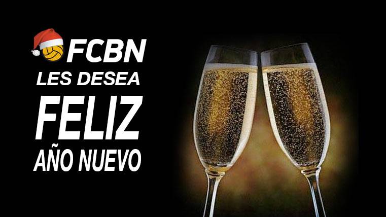 FCBN les desea feliz año nuevo