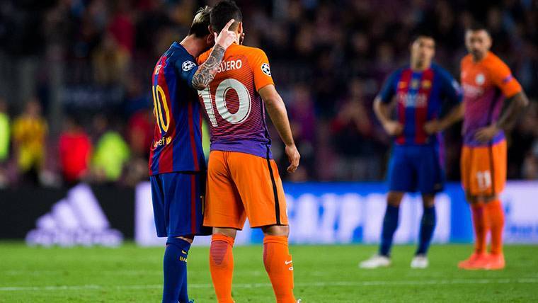 Leo Messi y Sergio Agüero, amigos y admiradores mútuos