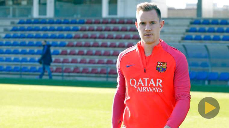 Marc-André ter Stegen launches a message to the fans of the Barça