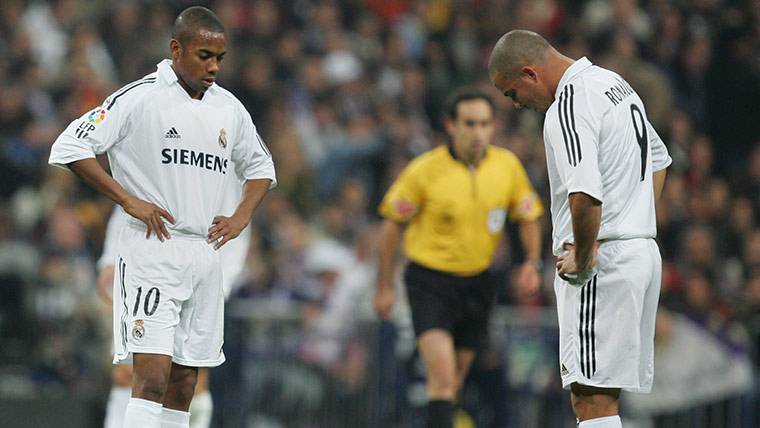 Robinho y Ronaldo acusados de llegar borrachos a los entrenamientos con el Real Madrid