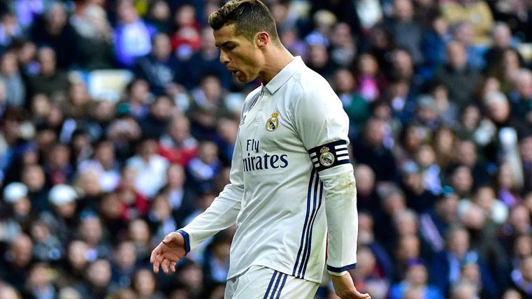 Cristiano Ronaldo, durante un partido esta temporada con el Real Madrid