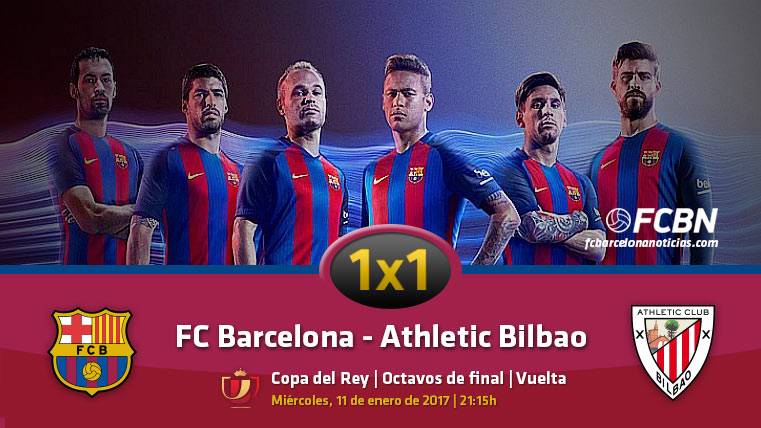 Este es el 1x1 de los jugadores del FC Barcelona frente al Athletic Club de Bilbao en la vuelta de octavos de Copa