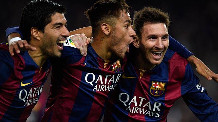Luis Suárez, Neymar and Leo Messi went back to shine two years afterwards a 11 January