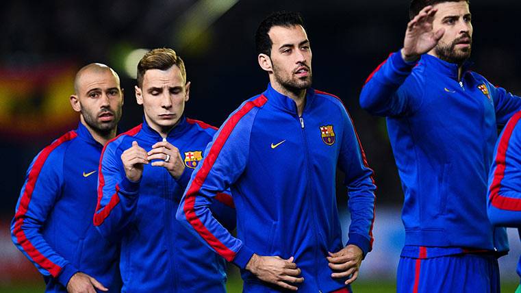Sergio Busquets will be an important drop for the FC Barcelona